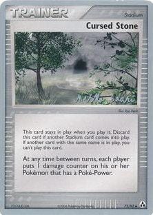 Cursed Stone (72/92) (Suns & Moons - Miska Saari) [World Championships 2006] Pokemon Single Pokémon  | Multizone: Comics And Games