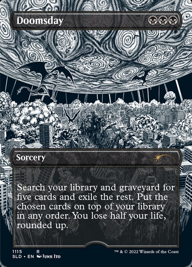 Doomsday (Borderless) [Secret Lair Drop Series] MTG Single Magic: The Gathering  | Multizone: Comics And Games