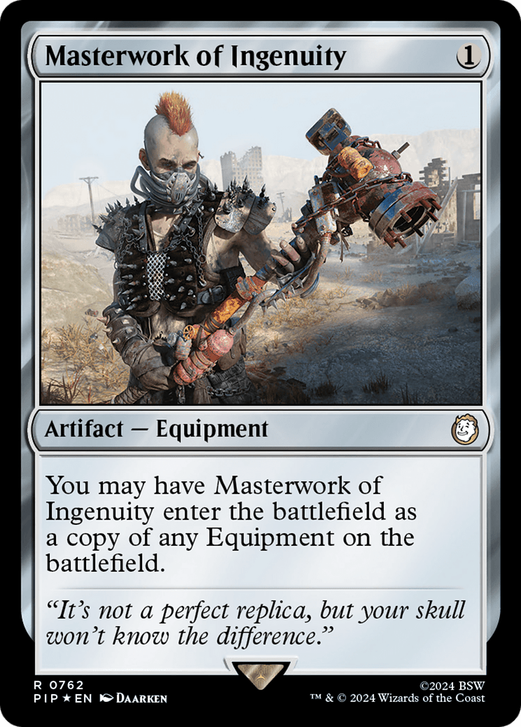Masterwork of Ingenuity (Surge Foil) [Fallout] MTG Single Magic: The Gathering  | Multizone: Comics And Games