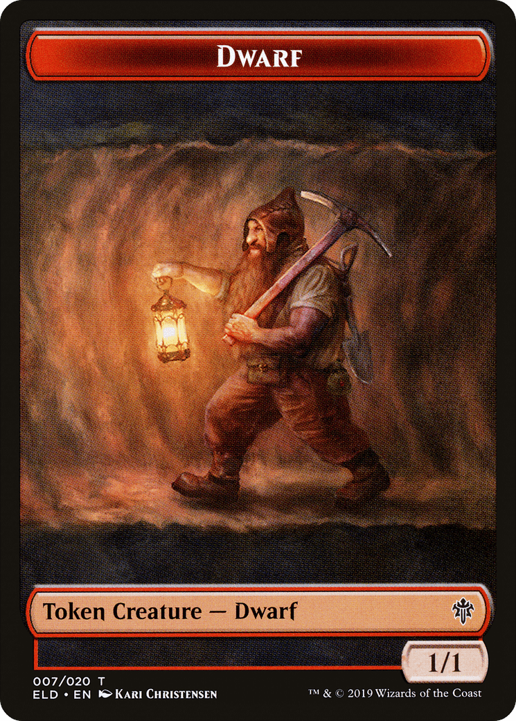 Soldier (UMA) // Dwarf (ELD) Double-Sided Token [The List] MTG Single Magic: The Gathering  | Multizone: Comics And Games