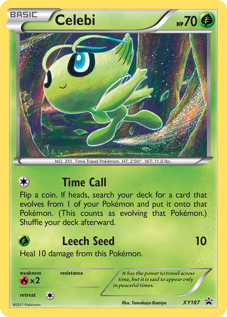 Celebi (XY187) [XY: Black Star Promos] Pokemon Single Pokémon  | Multizone: Comics And Games