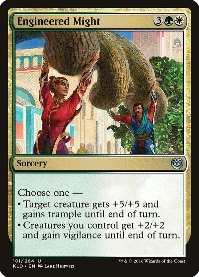 Engineered Might [Kaladesh] MTG Single Magic: The Gathering  | Multizone: Comics And Games