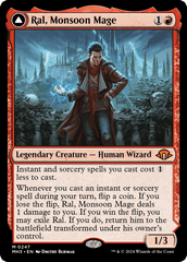 Ral, Monsoon Mage // Ral, Leyline Prodigy [Modern Horizons 3] MTG Single Magic: The Gathering  | Multizone: Comics And Games