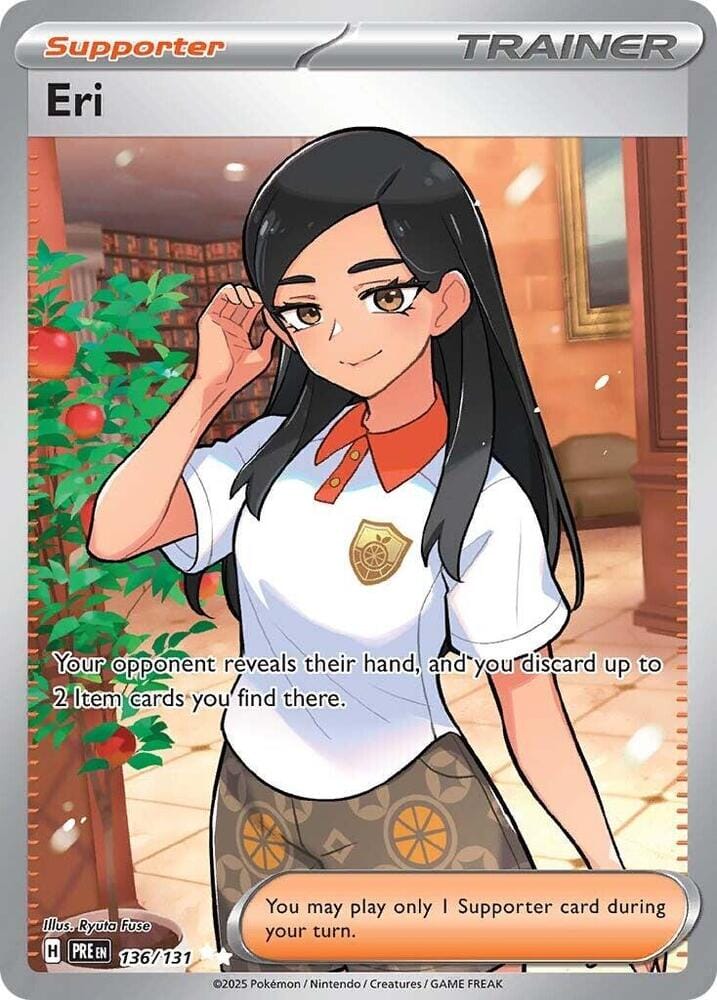 Eri (136/131) [Scarlet & Violet: Prismatic Evolutions] Pokemon Single Pokémon  | Multizone: Comics And Games