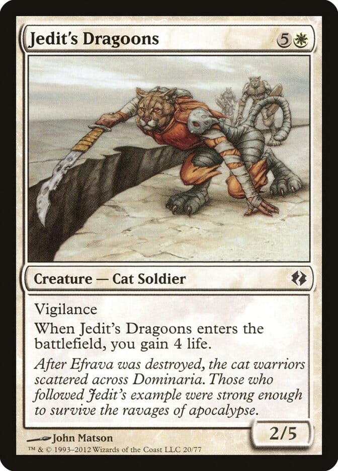 Jedit's Dragoons [Duel Decks: Venser vs. Koth] MTG Single Magic: The Gathering  | Multizone: Comics And Games