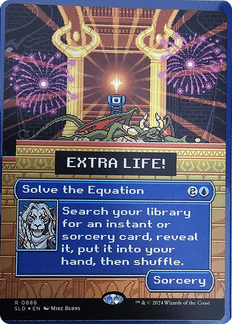 Solve the Equation (0886) (Rainbow Foil) [Secret Lair Drop Series] MTG Single Magic: The Gathering  | Multizone: Comics And Games