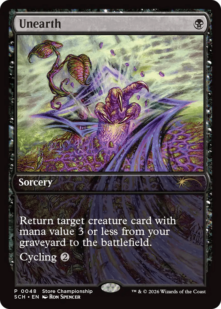 Unearth [Store Championships 2026] MTG Single Magic: The Gathering  | Multizone: Comics And Games