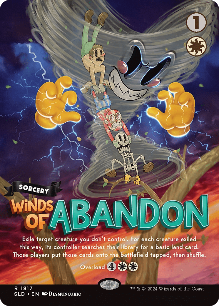 Winds of Abandon [Secret Lair Drop Series] MTG Single Magic: The Gathering  | Multizone: Comics And Games