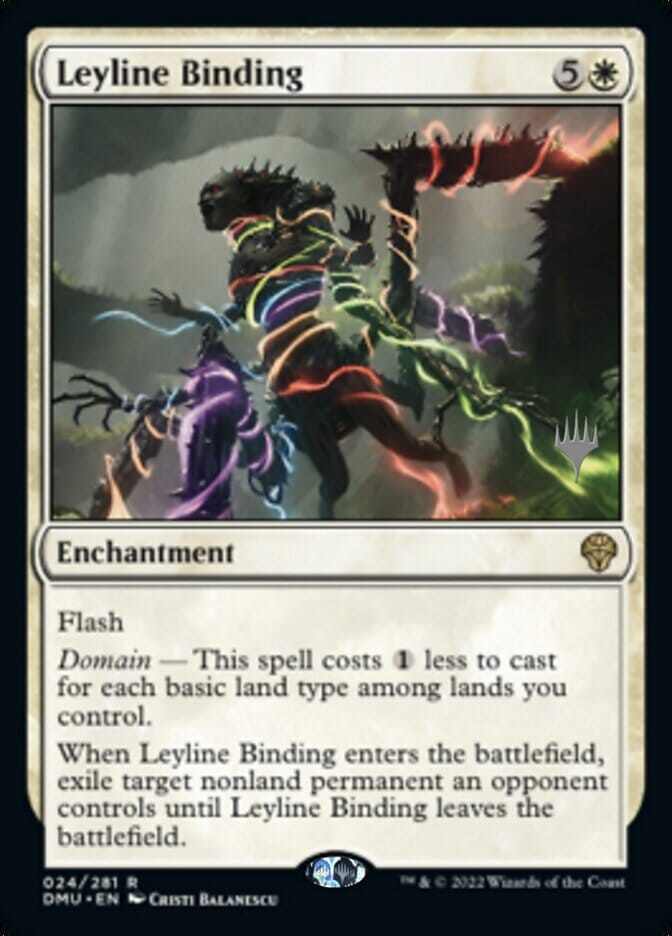 Leyline Binding (Promo Pack) [Dominaria United Promos] MTG Single Magic: The Gathering  | Multizone: Comics And Games