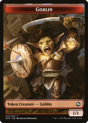 Lost Mine of Phandelver // Goblin Double-Sided Token [Dungeons & Dragons: Adventures in the Forgotten Realms Tokens] MTG Single Magic: The Gathering  | Multizone: Comics And Games