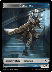 Detective // Spider Double-Sided Token [Murders at Karlov Manor Tokens] MTG Single Magic: The Gathering  | Multizone: Comics And Games