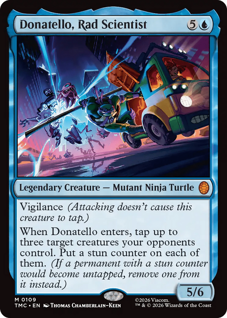 Donatello, Rad Scientist [Teenage Mutant Ninja Turtles Commander] MTG Single Magic: The Gathering  | Multizone: Comics And Games
