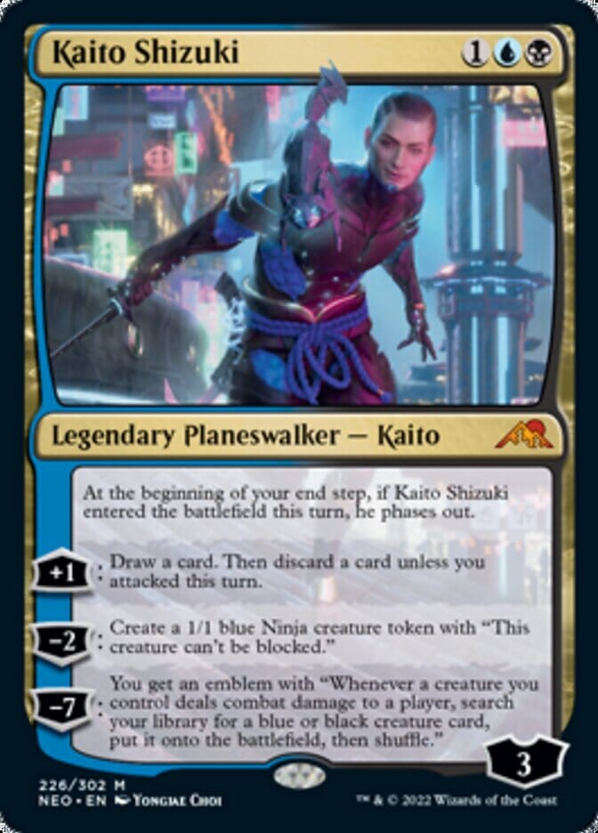 Kaito Shizuki [Kamigawa: Neon Dynasty] MTG Single Magic: The Gathering  | Multizone: Comics And Games