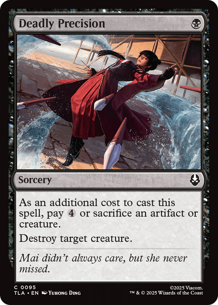 Deadly Precision [Avatar: The Last Airbender] MTG Single Magic: The Gathering  | Multizone: Comics And Games