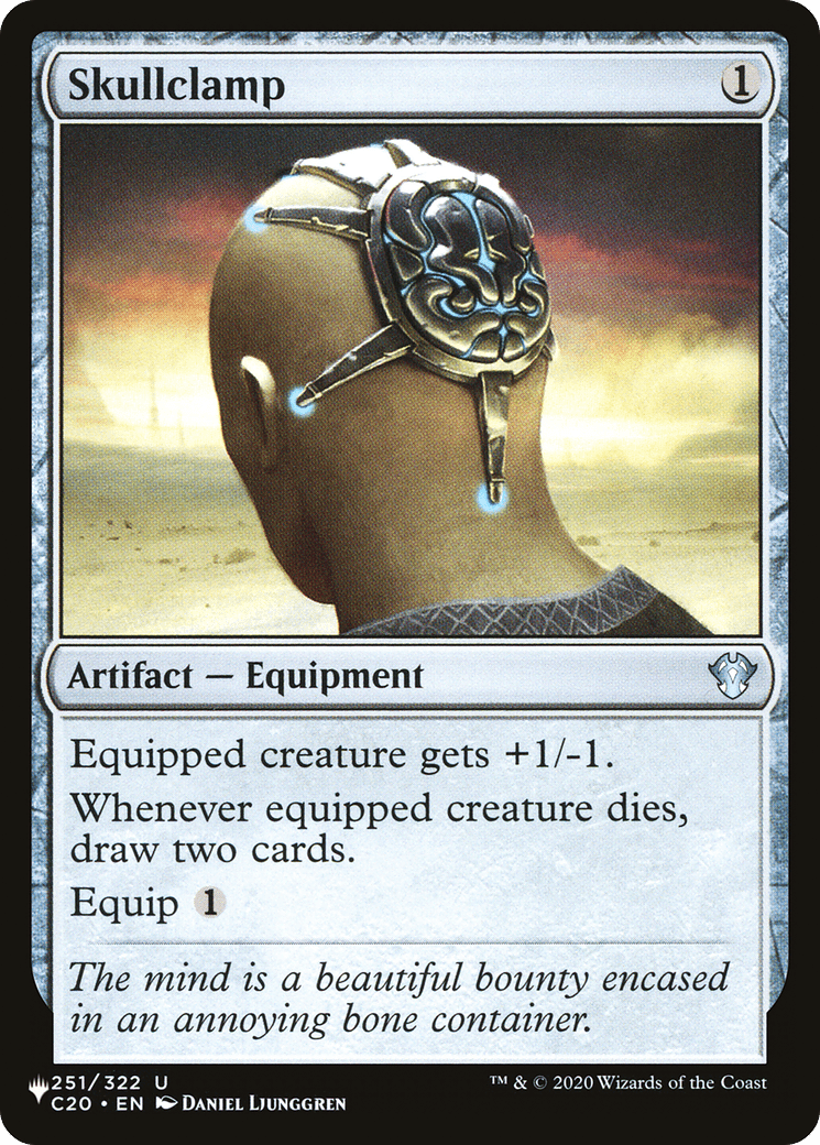 Skullclamp (C20) [The List] MTG Single Magic: The Gathering  | Multizone: Comics And Games