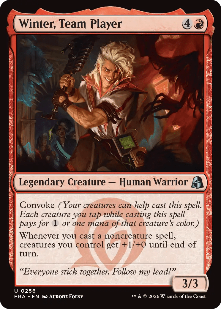 Winter, Team Player [Reality Fracture] MTG Single Magic: The Gathering  | Multizone: Comics And Games