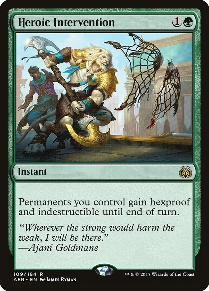 Heroic Intervention [Aether Revolt] MTG Single Magic: The Gathering  | Multizone: Comics And Games