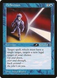 Deflection (Oversized) [Oversize Cards] MTG Single Magic: The Gathering  | Multizone: Comics And Games