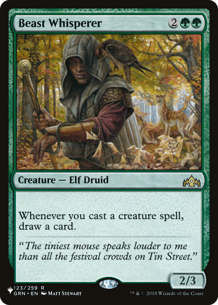 Beast Whisperer [Secret Lair: From Cute to Brute] MTG Single Magic: The Gathering  | Multizone: Comics And Games