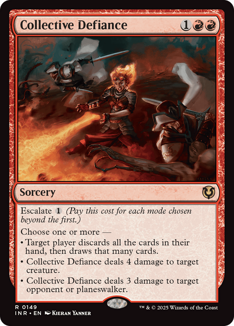Collective Defiance [Innistrad Remastered] MTG Single Magic: The Gathering  | Multizone: Comics And Games