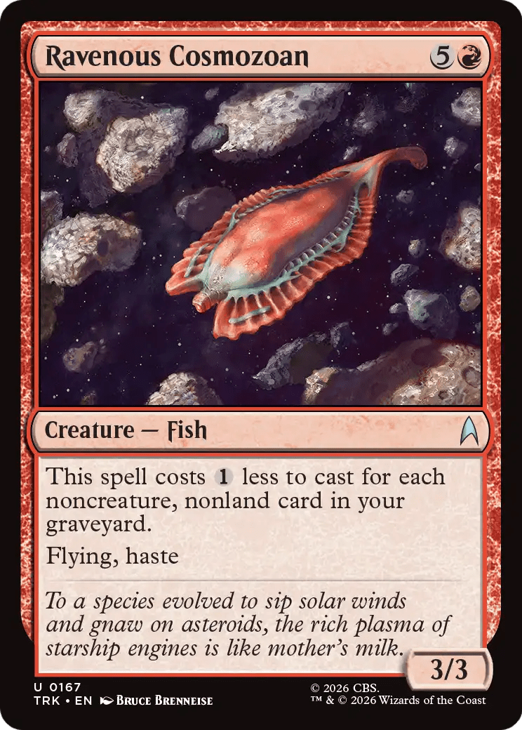 Ravenous Cosmozoan [Star Trek] MTG Single Magic: The Gathering  | Multizone: Comics And Games