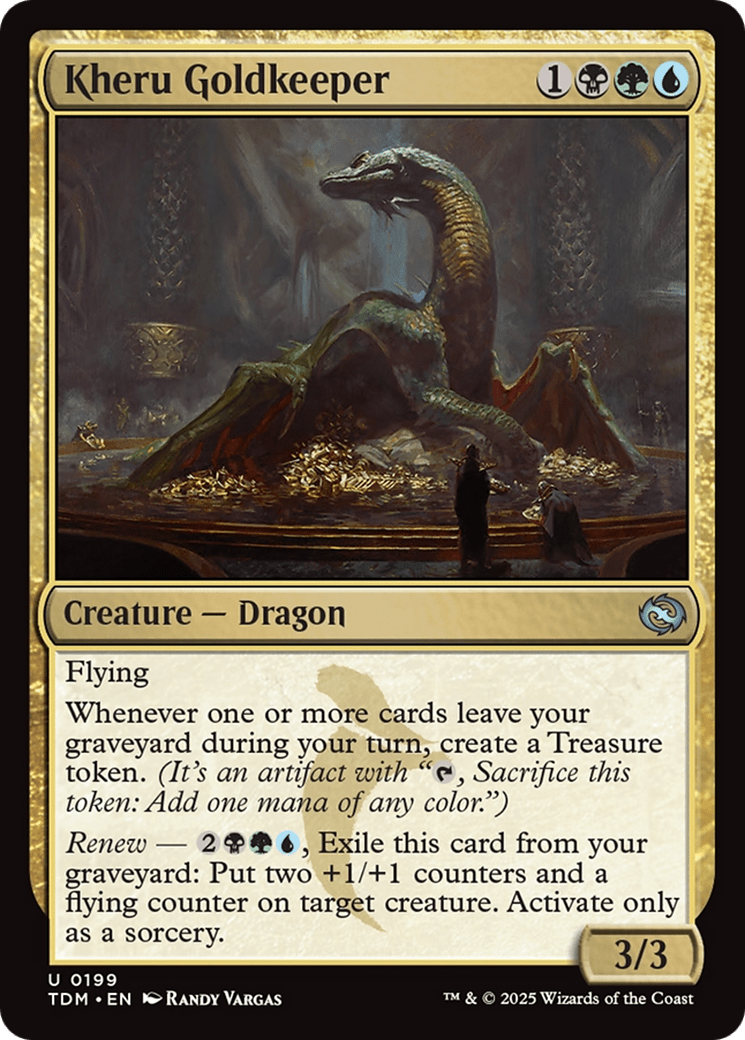 Kheru Goldkeeper [Tarkir: Dragonstorm] MTG Single Magic: The Gathering  | Multizone: Comics And Games