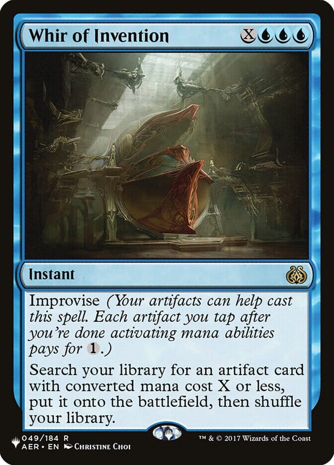 Whir of Invention [Secret Lair: Heads I Win, Tails You Lose] MTG Single Magic: The Gathering  | Multizone: Comics And Games