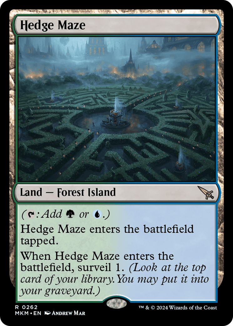Hedge Maze [Murders at Karlov Manor] MTG Single Magic: The Gathering  | Multizone: Comics And Games
