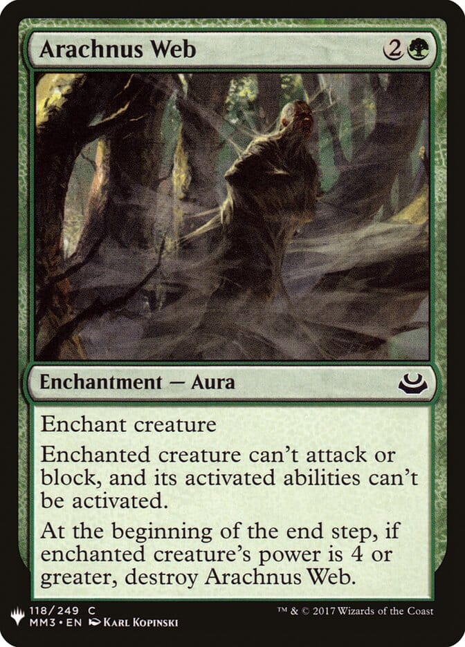 Arachnus Web [Mystery Booster] MTG Single Magic: The Gathering  | Multizone: Comics And Games