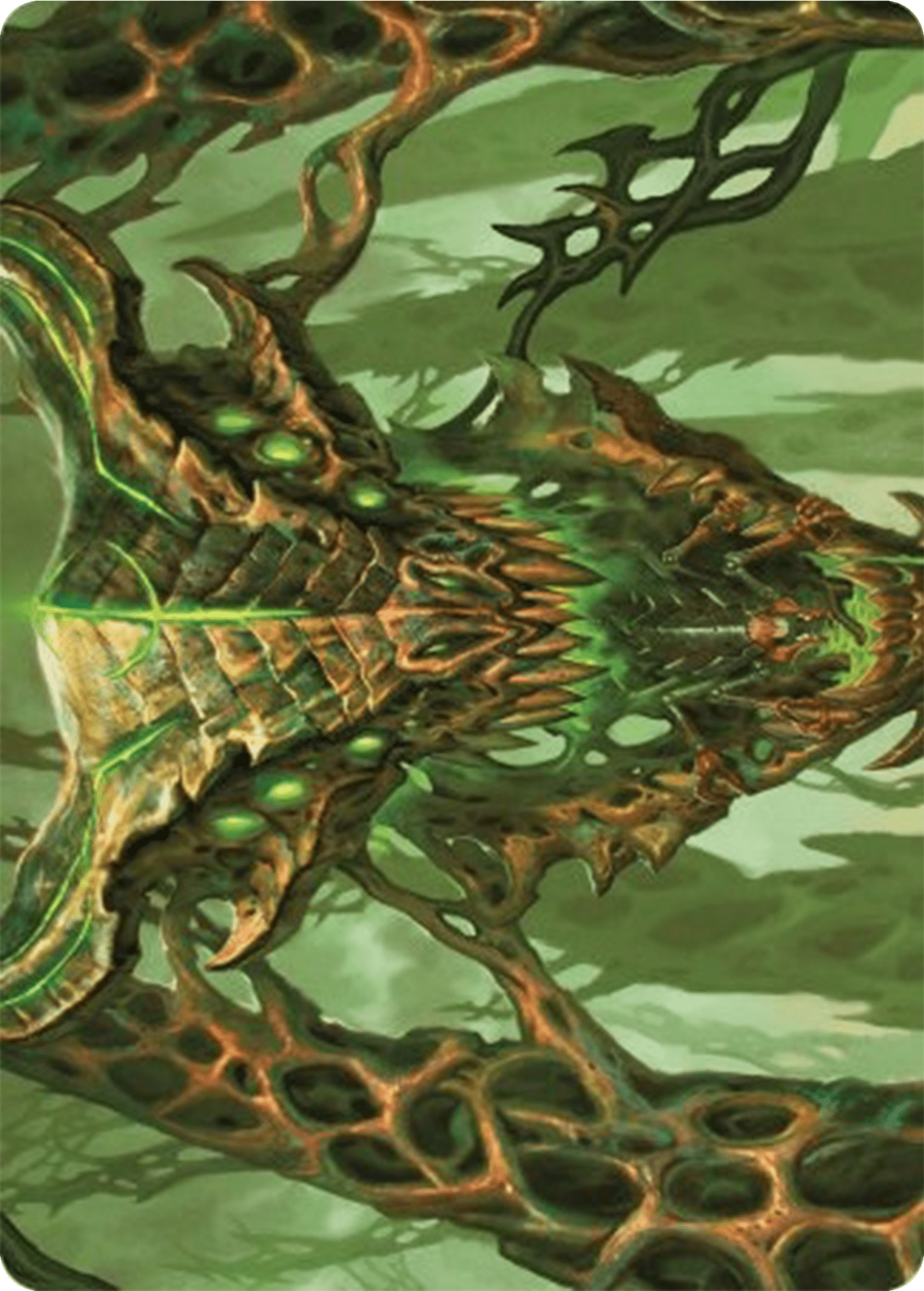 Colossal Dreadmask Art Card [Modern Horizons 3 Art Series] MTG Single Magic: The Gathering  | Multizone: Comics And Games