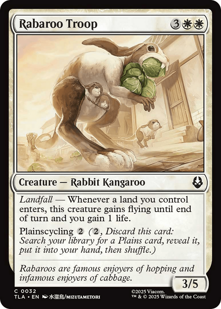 Rabaroo Troop [Avatar: The Last Airbender] MTG Single Magic: The Gathering  | Multizone: Comics And Games