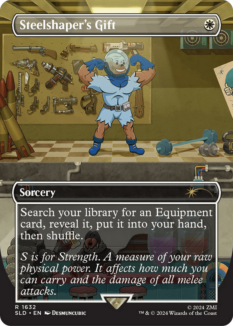 Steelshaper's Gift [Secret Lair Drop Series] MTG Single Magic: The Gathering  | Multizone: Comics And Games