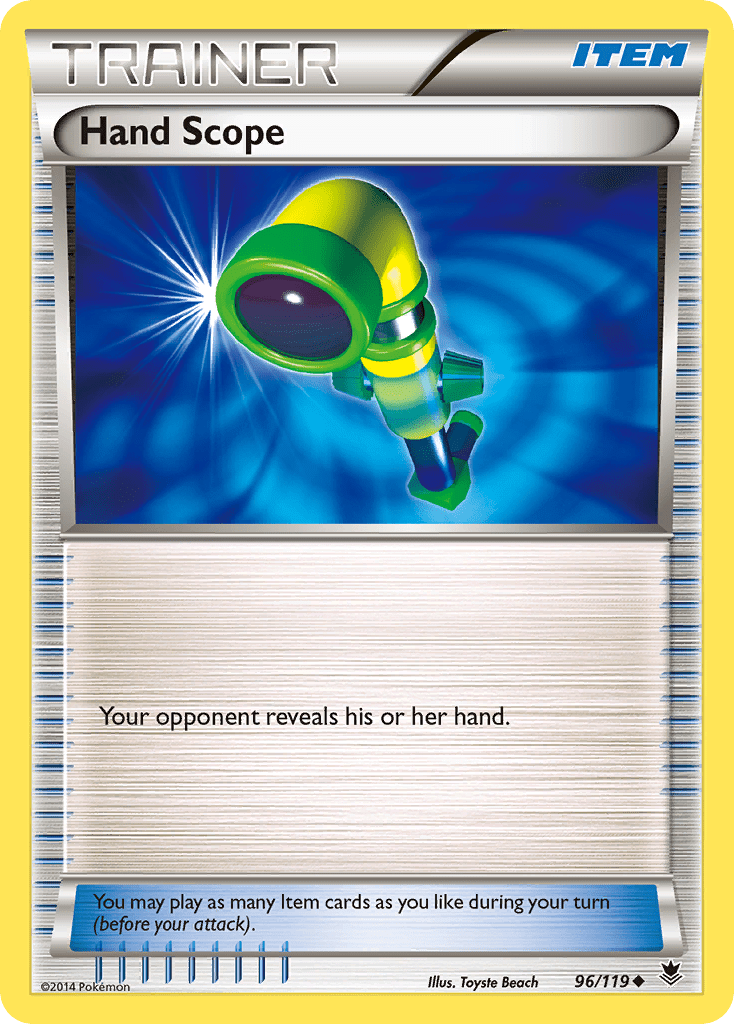 Hand Scope (96/119) [XY: Phantom Forces] Pokemon Single Pokémon  | Multizone: Comics And Games