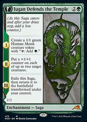 Jugan Defends the Temple // Remnant of the Rising Star (Extended Art) [Kamigawa: Neon Dynasty] MTG Single Magic: The Gathering  | Multizone: Comics And Games
