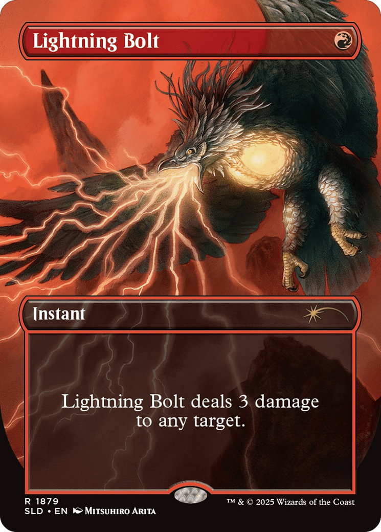 Lightning Bolt (1879) [Secret Lair Drop Series] MTG Single Magic: The Gathering  | Multizone: Comics And Games