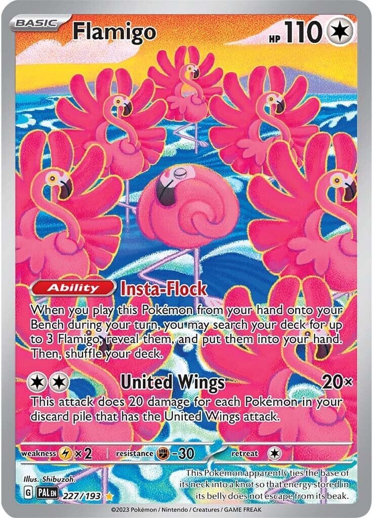 Flamigo (227/193) [Scarlet & Violet: Paldea Evolved] Pokemon Single Pokémon  | Multizone: Comics And Games