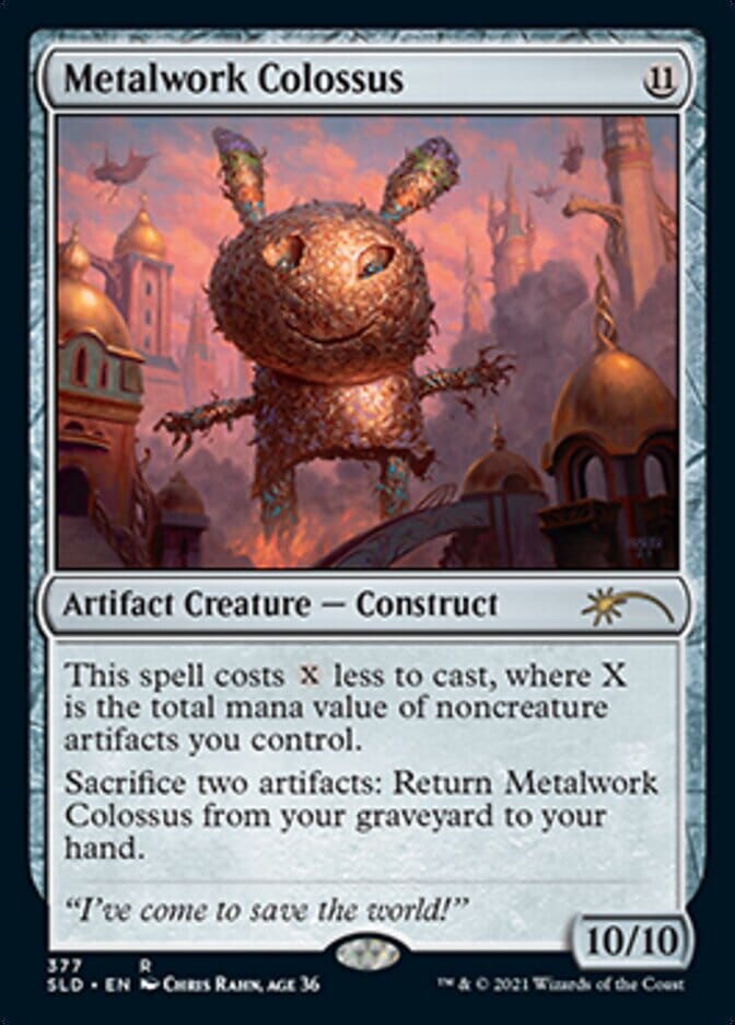 Metalwork Colossus (377) [Secret Lair Drop Series] MTG Single Magic: The Gathering  | Multizone: Comics And Games
