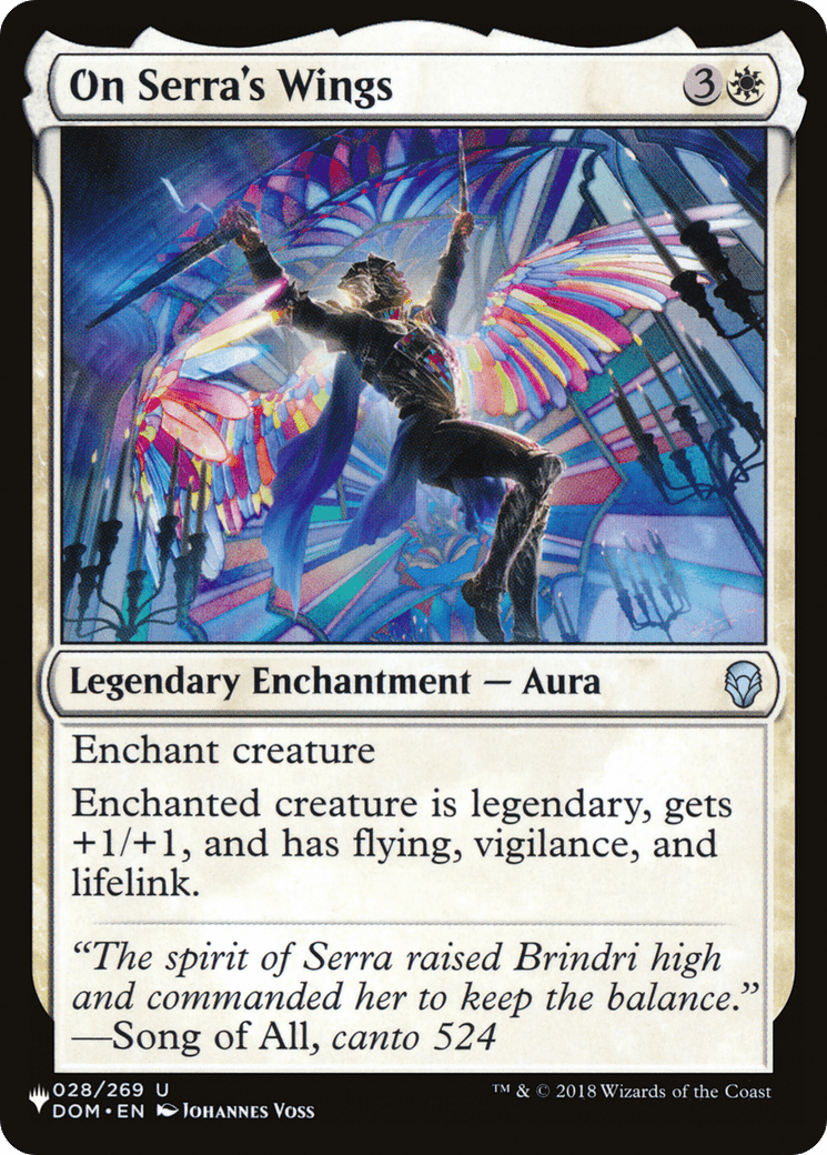 On Serra's Wings [The List] MTG Single Magic: The Gathering  | Multizone: Comics And Games