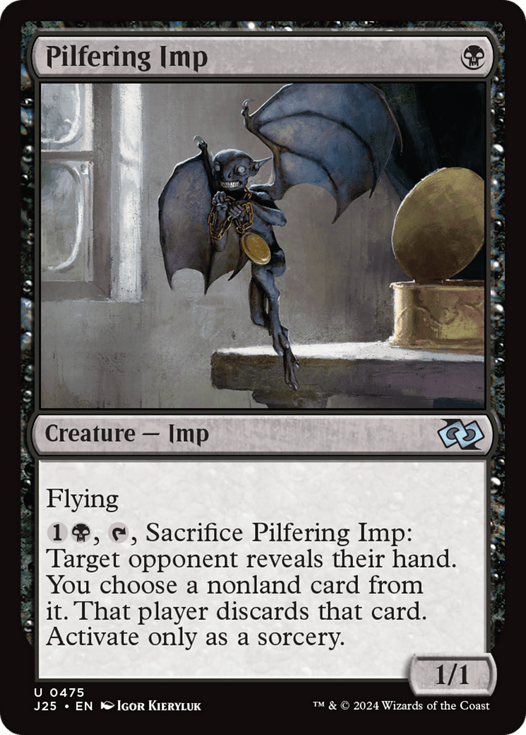Pilfering Imp [Foundations Jumpstart] MTG Single Magic: The Gathering  | Multizone: Comics And Games