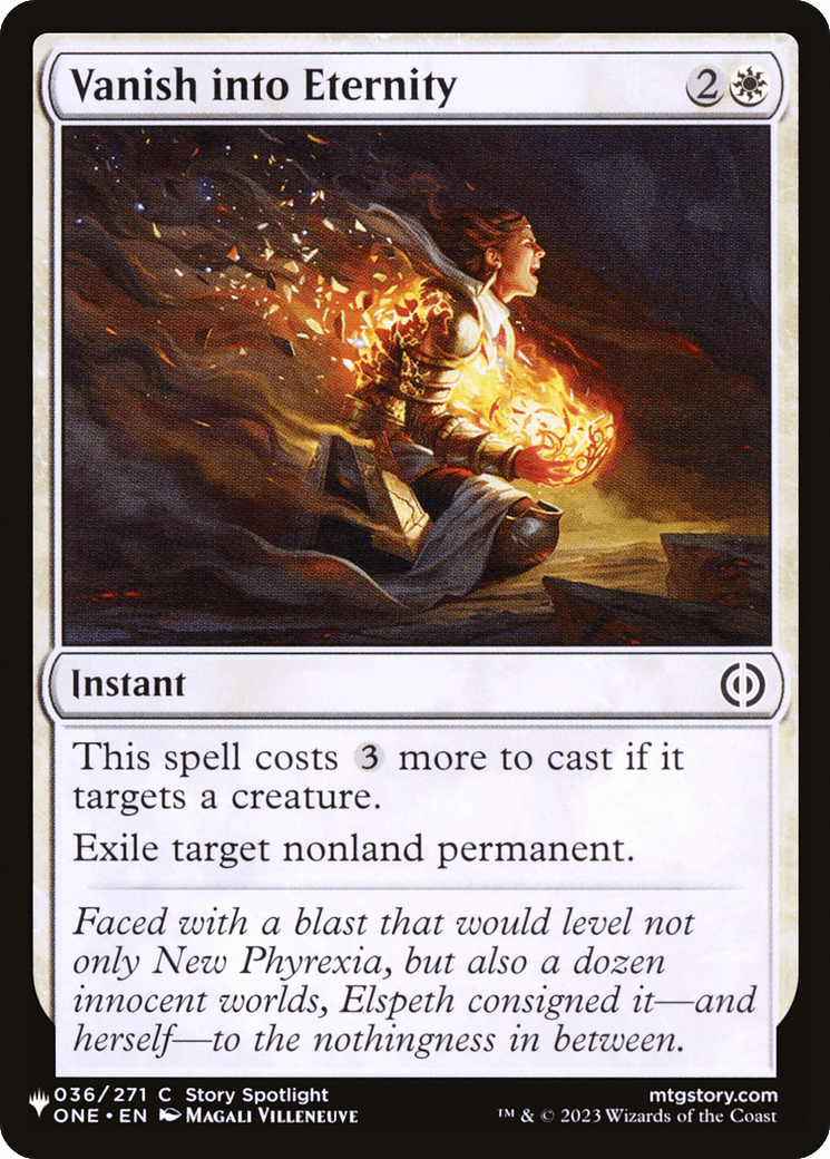 Vanish into Eternity [The List] MTG Single Magic: The Gathering  | Multizone: Comics And Games