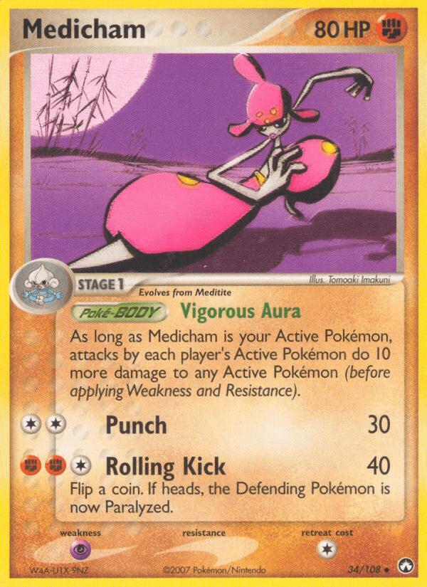 Medicham (34/108) [EX: Power Keepers] Pokemon Single Pokémon  | Multizone: Comics And Games