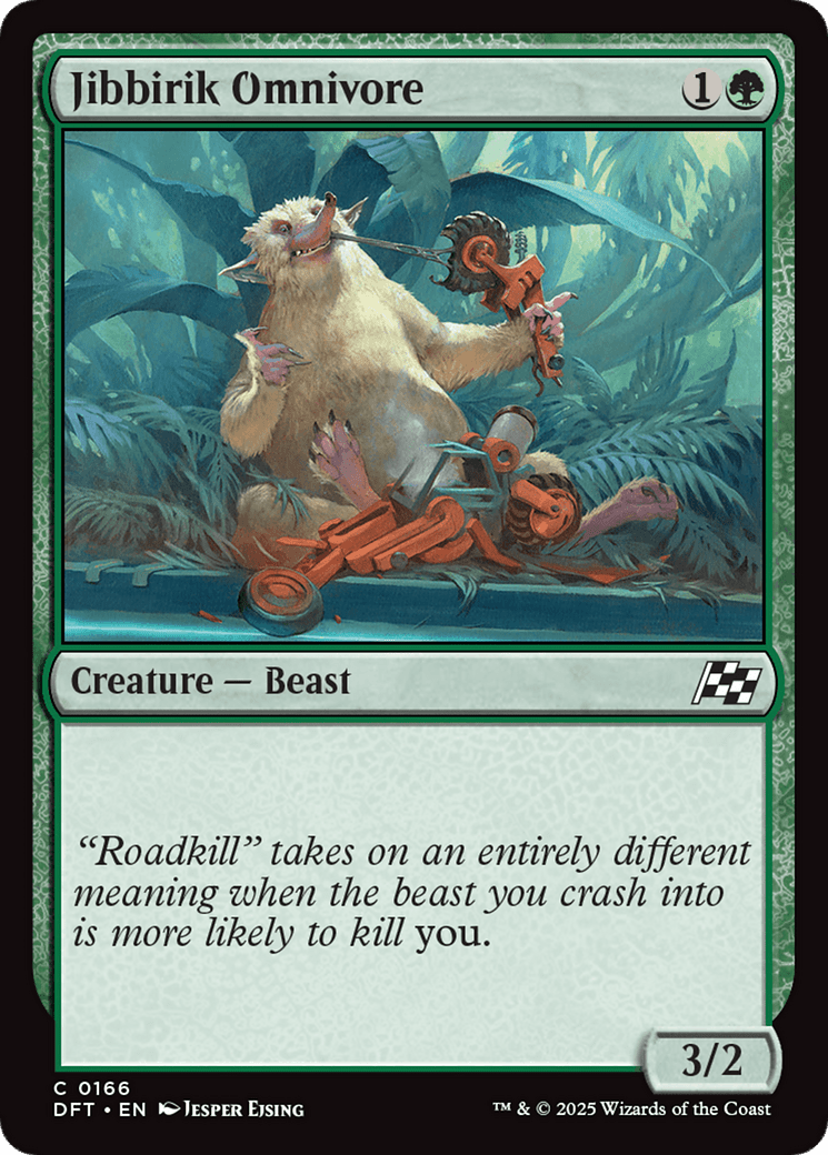 Jibbirik Omnivore [Aetherdrift] MTG Single Magic: The Gathering  | Multizone: Comics And Games