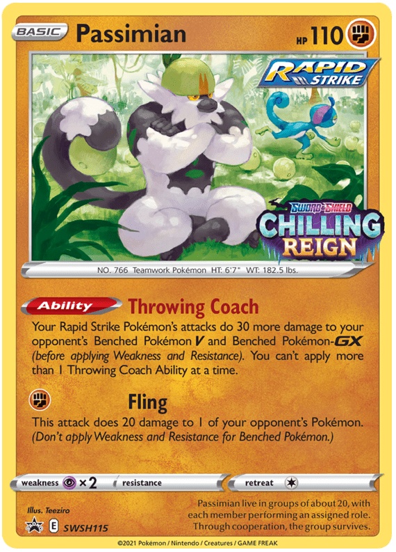 Passimian (SWSH115) [Sword & Shield: Black Star Promos] Pokemon Single Pokémon  | Multizone: Comics And Games
