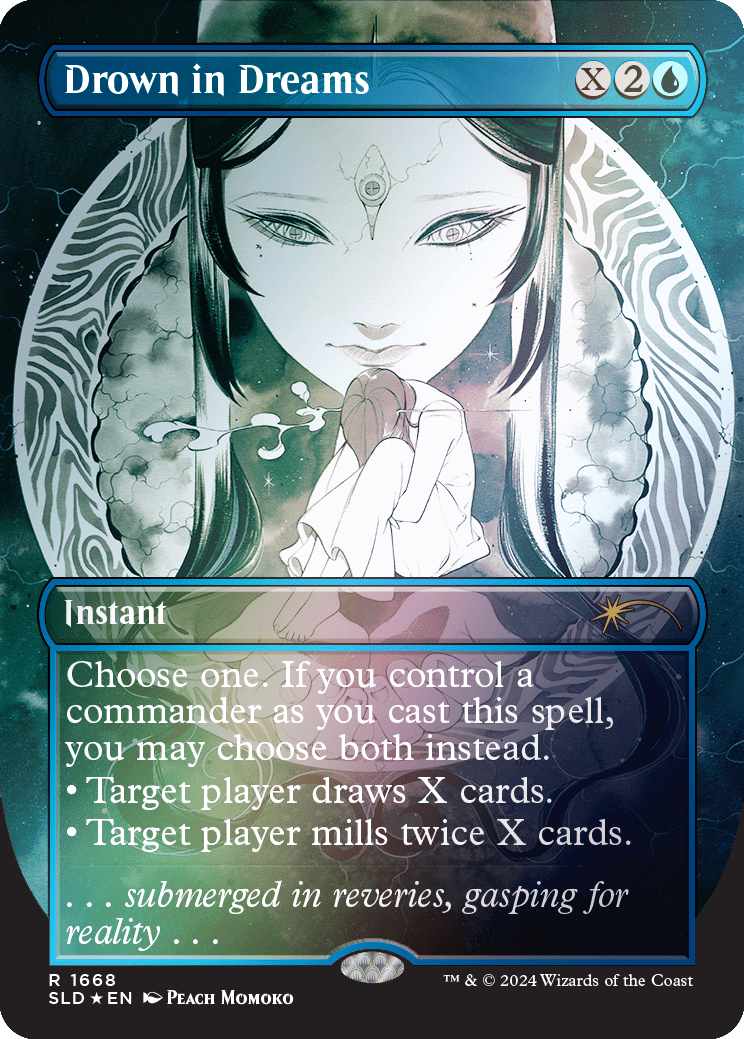 Drown in Dreams (Rainbow Foil) [Secret Lair Drop Series] MTG Single Magic: The Gathering  | Multizone: Comics And Games