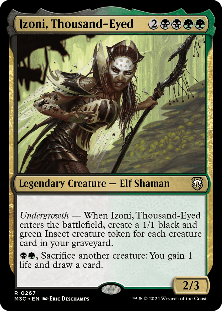 Izoni, Thousand-Eyed [Modern Horizons 3 Commander] MTG Single Magic: The Gathering  | Multizone: Comics And Games