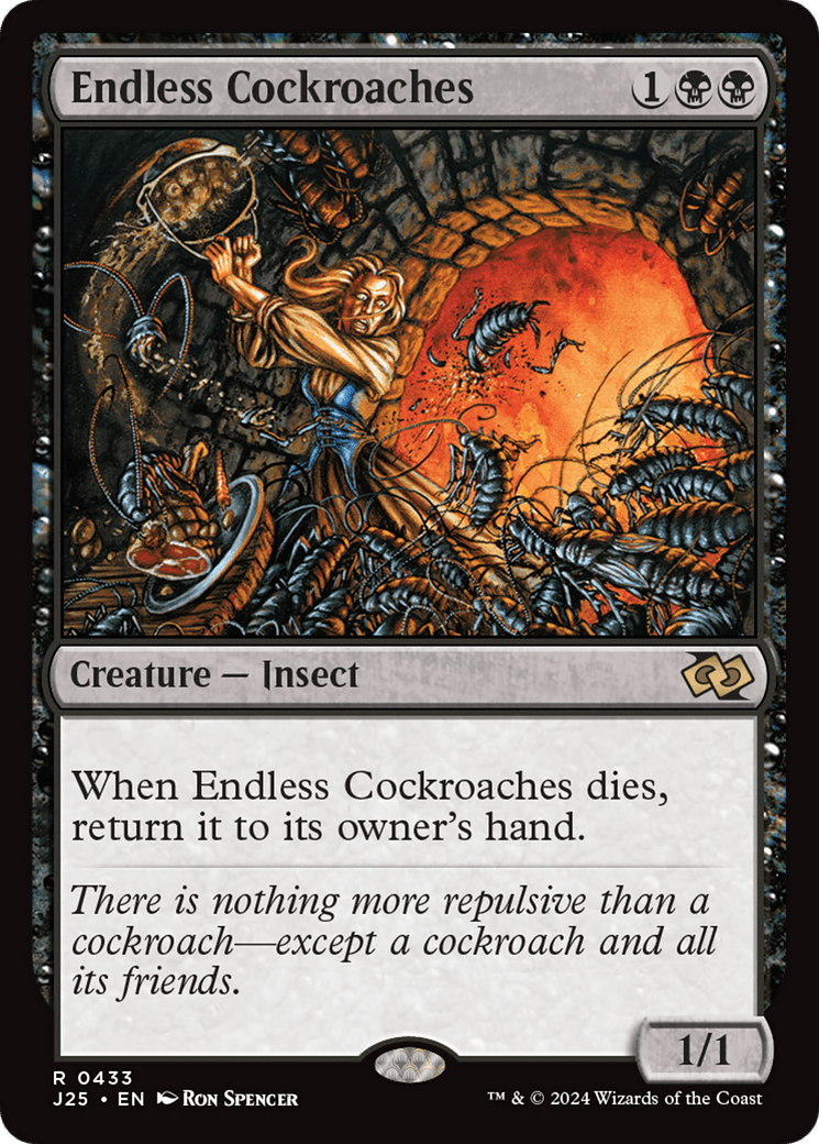 Endless Cockroaches [Foundations Jumpstart] MTG Single Magic: The Gathering  | Multizone: Comics And Games