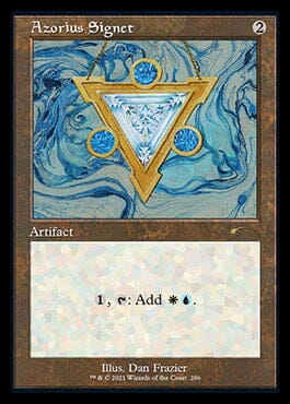 Azorius Signet (Retro) [Secret Lair Drop Series] MTG Single Magic: The Gathering  | Multizone: Comics And Games