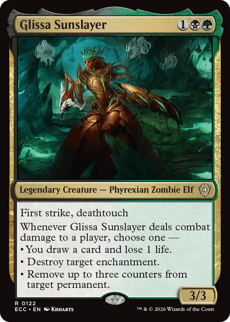 Glissa Sunslayer [Lorwyn Eclipsed Commander] MTG Single Magic: The Gathering  | Multizone: Comics And Games