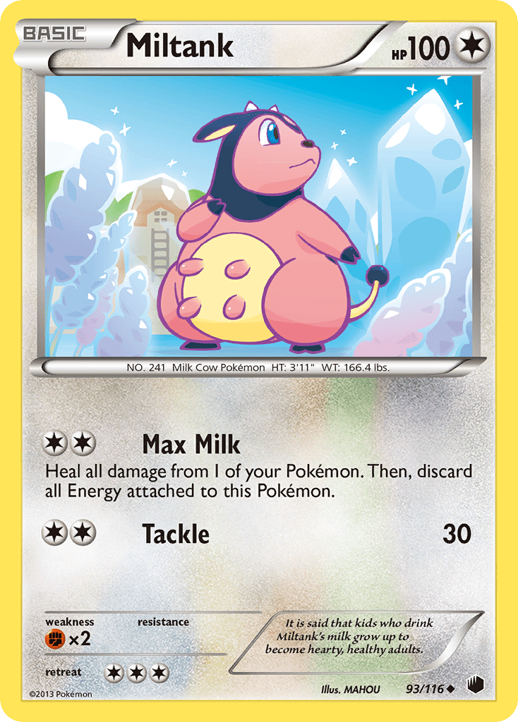 Miltank (93/116) [Black & White: Plasma Freeze] Pokemon Single Pokémon  | Multizone: Comics And Games