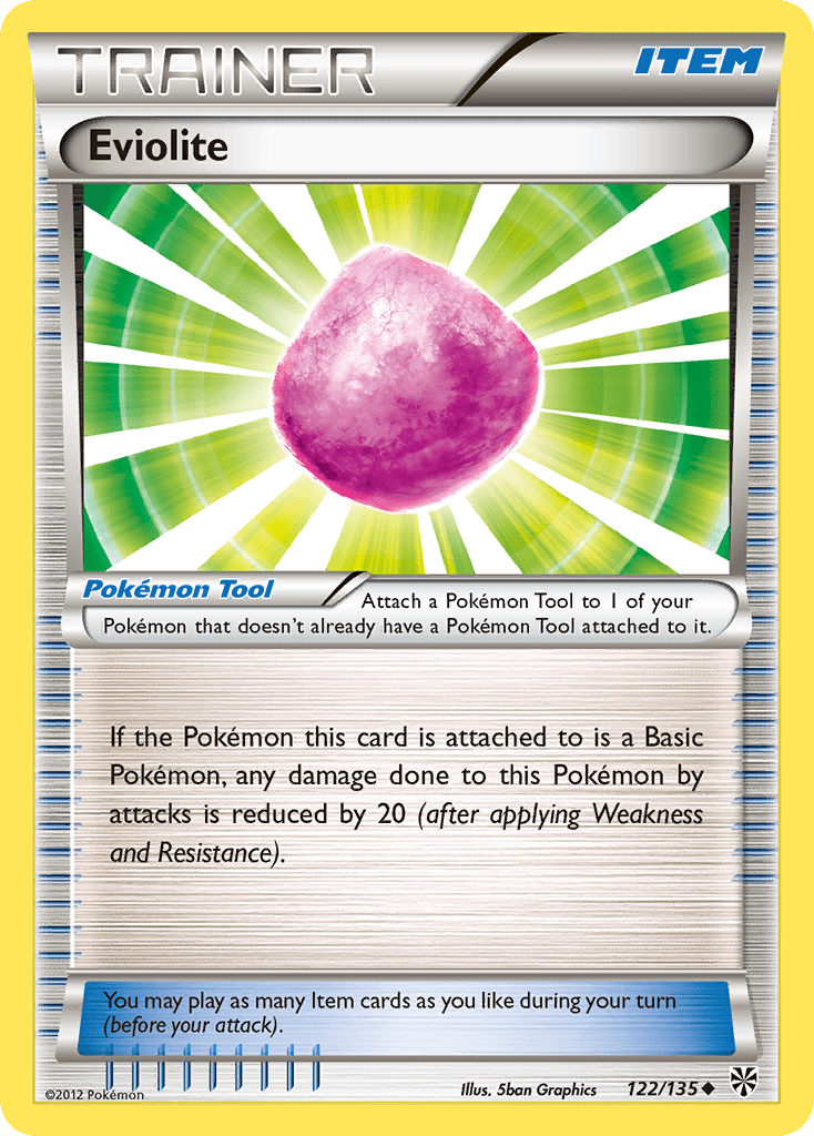 Eviolite (122/135) [Black & White: Plasma Storm] Pokemon Single Pokémon  | Multizone: Comics And Games